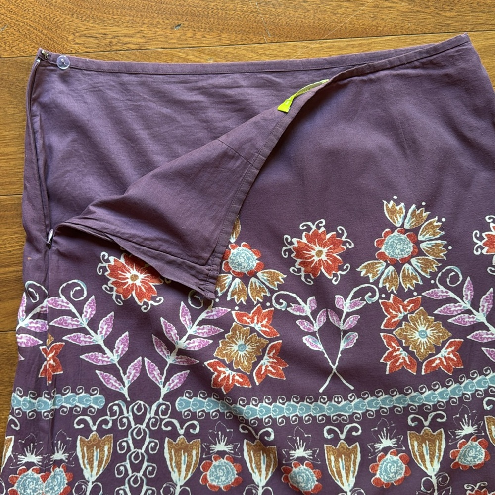 Sigrid Olsen Floral and Sequin Vintage Skirt - Picture 5 of 15